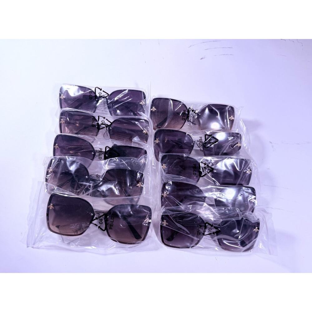 Bulk Lot of Fashion Sunglasses — 10 Pairs — New with Tags